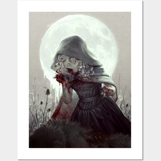 Red Riding Hood Devours the Wolf Posters and Art